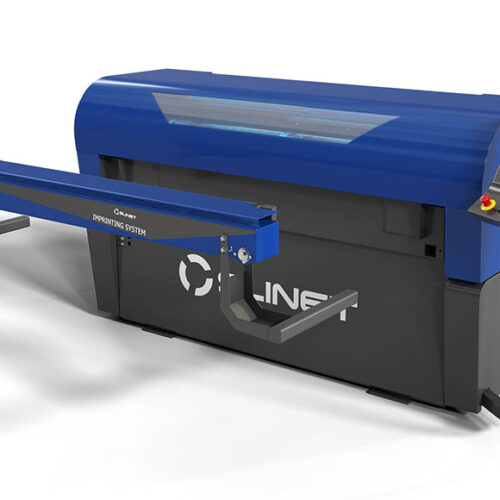 Slinet with label printer